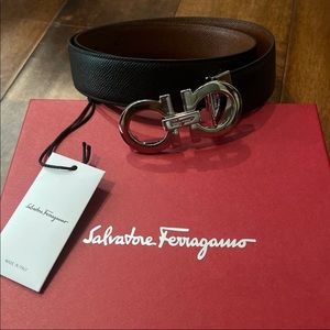 Salvatore Ferragamo Reversible Belt